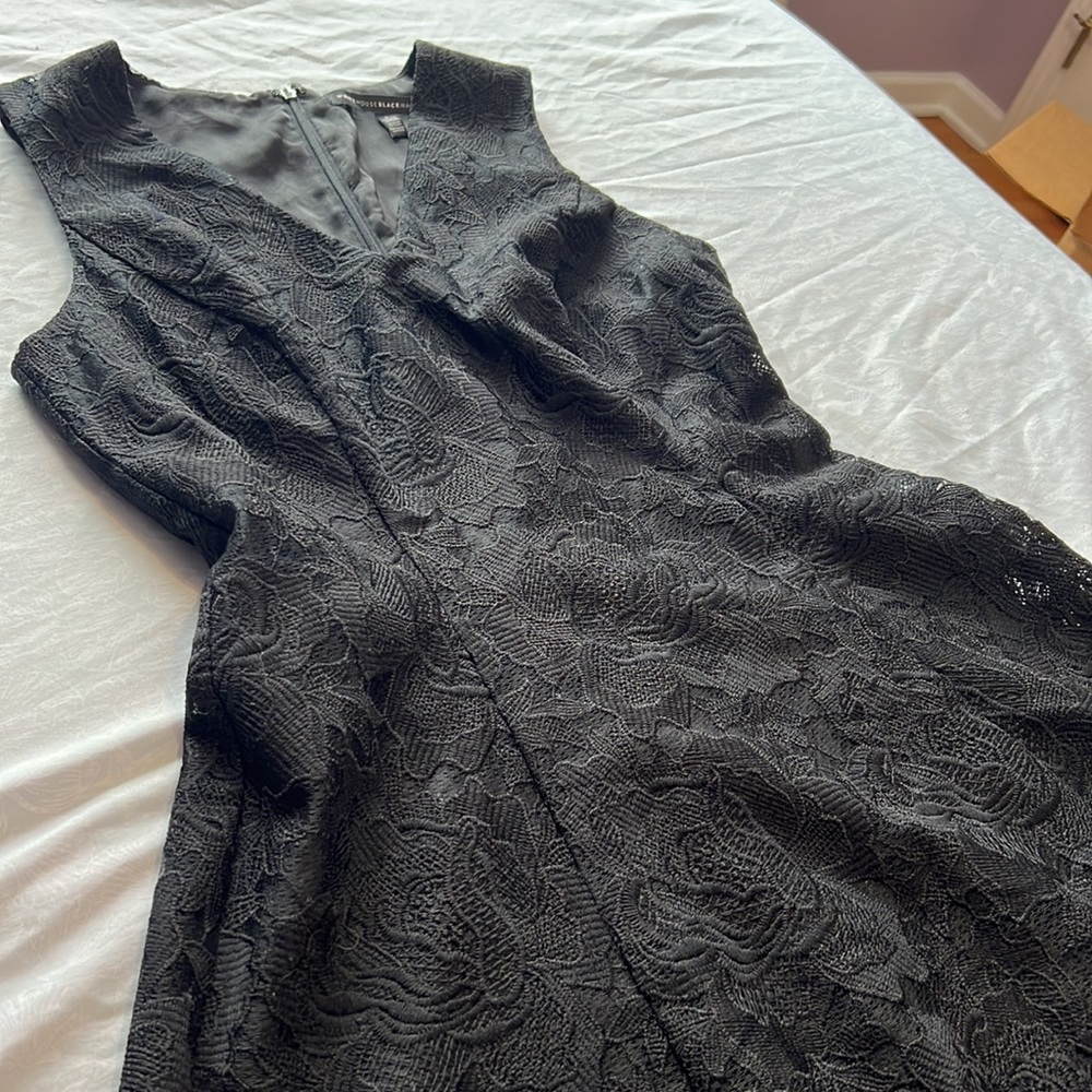 White House Black Market Lace Fit and Flare Dress